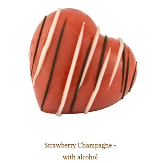 Strawberry Champagne -  with alcohol