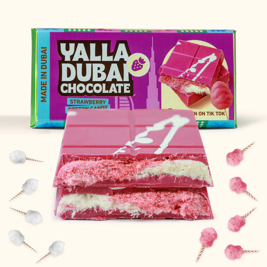 STRAWBERRY COTTON CANDY - 140 G